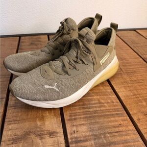 Puma Men's Olive Sneakers